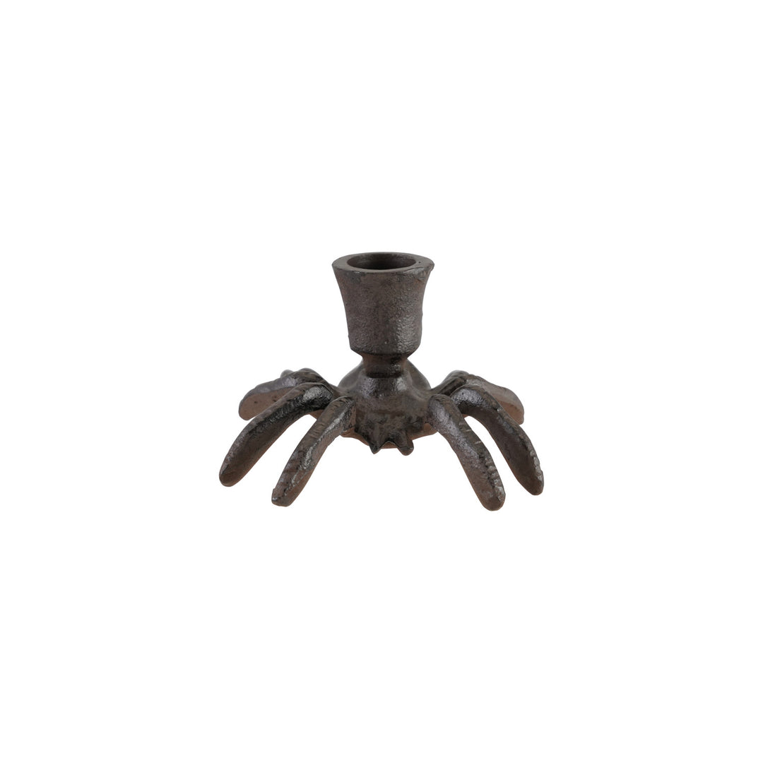 Cast Iron Spider Taper Candle Holder
