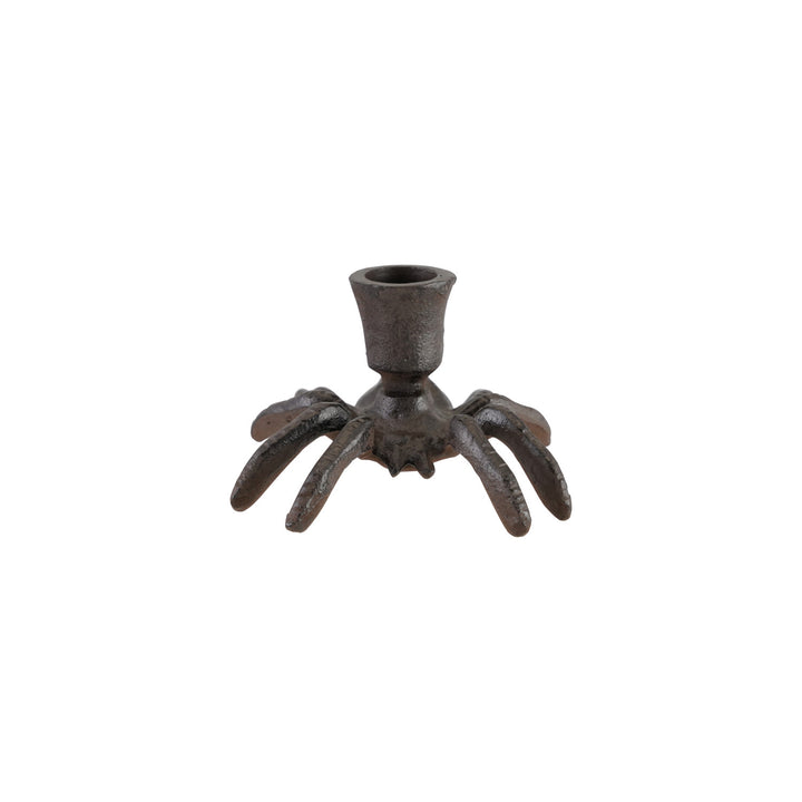 Cast Iron Spider Taper Candle Holder