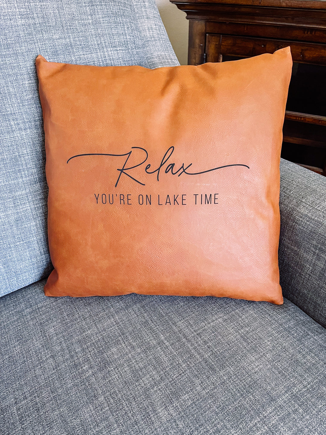 Relax, Throw Pillow 15x15