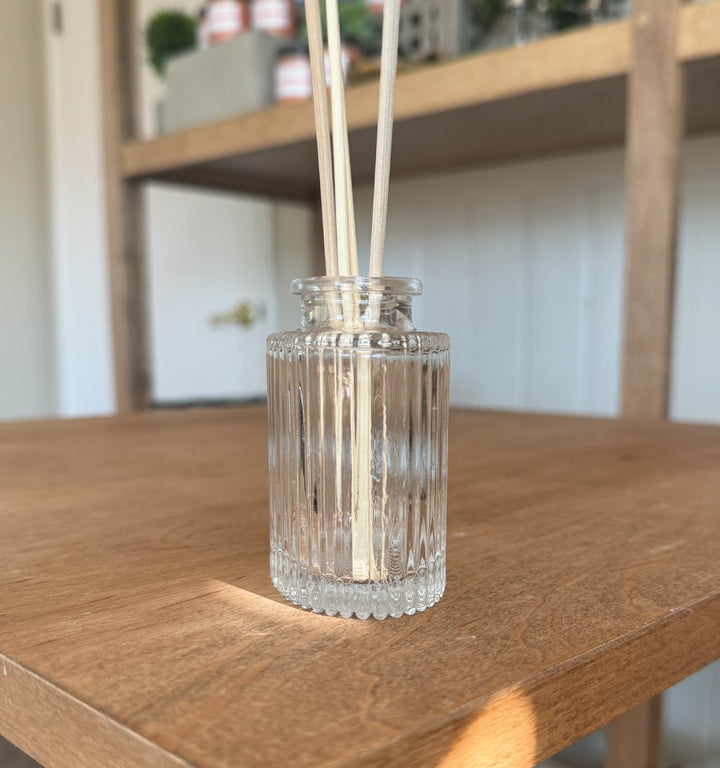 Fluted Elliptic Cylinder, Reed Diffuser Vase