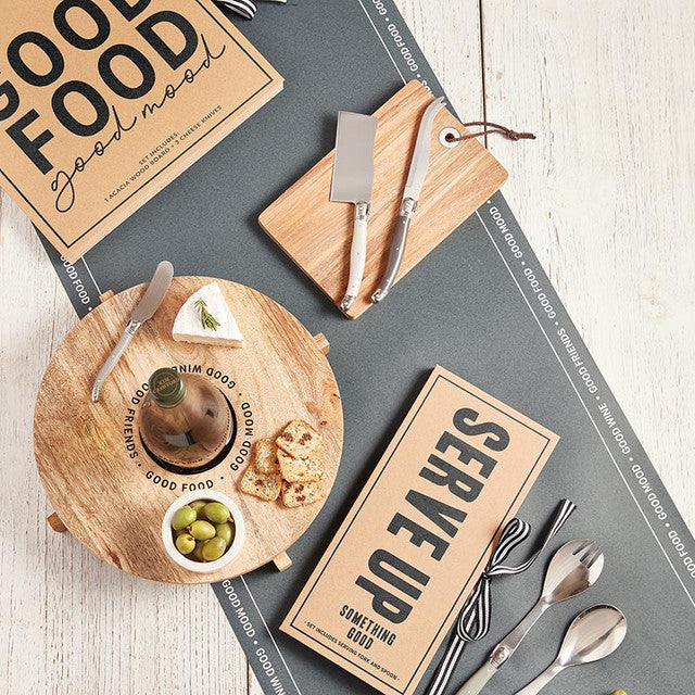 "Serve Up" Salad Servers Book Box