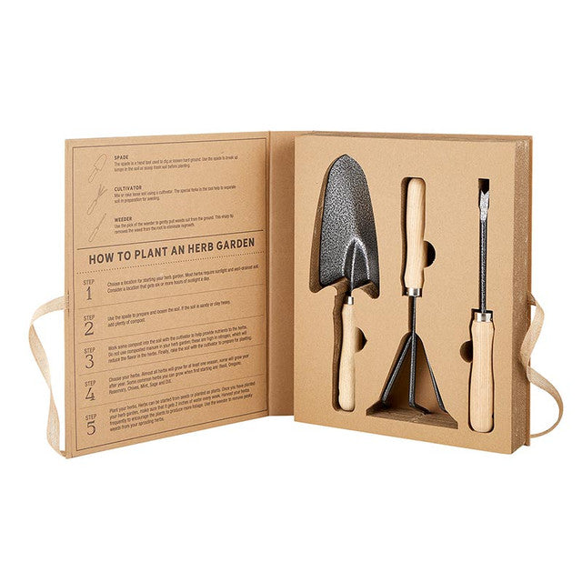 "You Grow Girl" Garden Tools Book Box