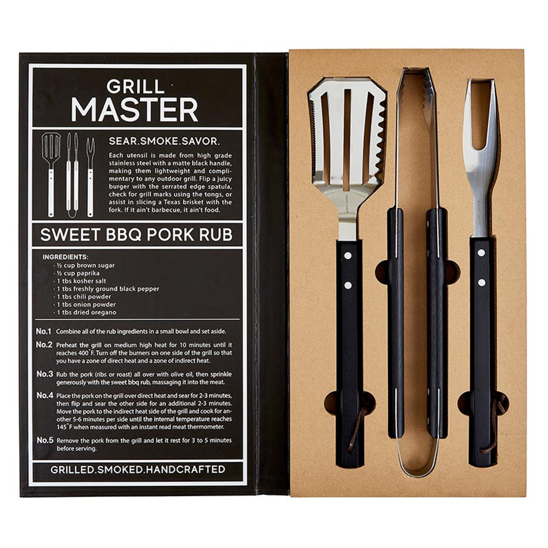 "Licensed to Grill" BBQ Tools Book Box