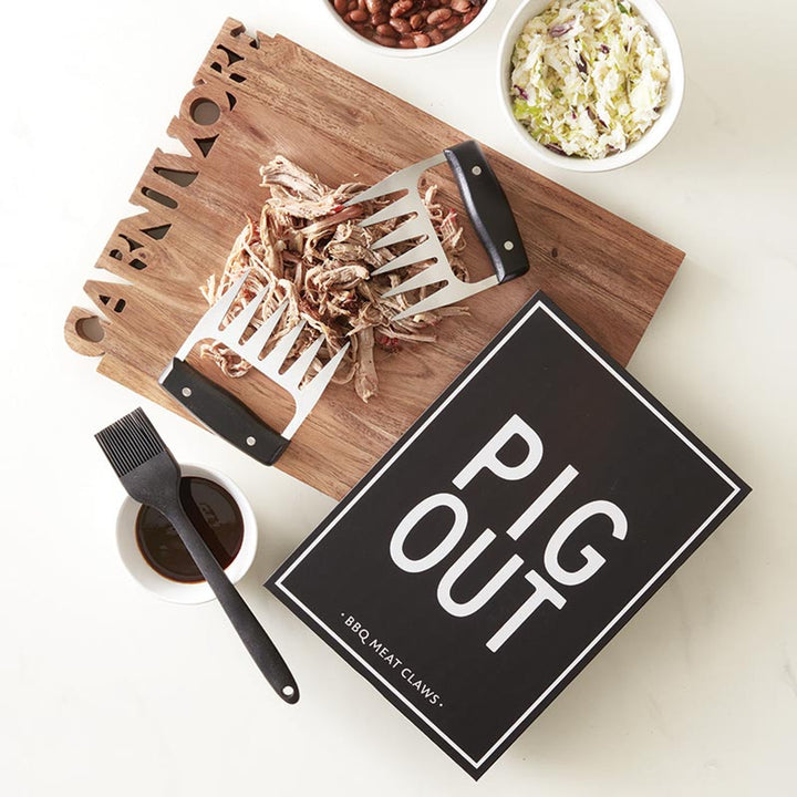 "Pig Out" BBQ Meat Claw Book Box