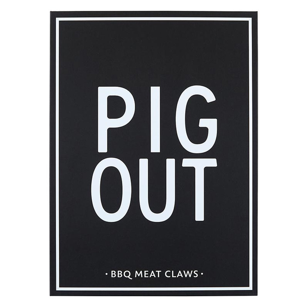 "Pig Out" BBQ Meat Claw Book Box