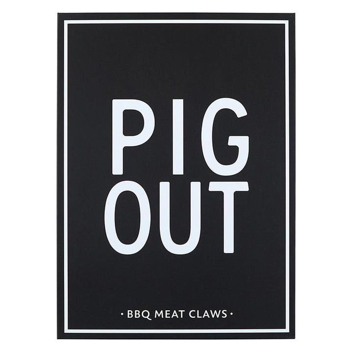 "Pig Out" BBQ Meat Claw Book Box
