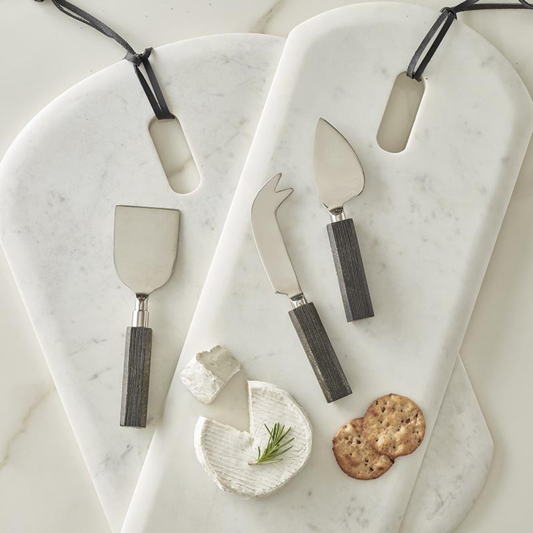 Limestone Charcuterie Cheese Knives Book Box Set of 3