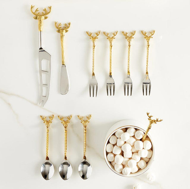 Stag Charcuterie Essentials Cheese Knives - Set of 2