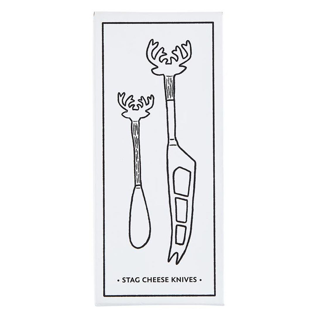 Stag Charcuterie Essentials Cheese Knives - Set of 2