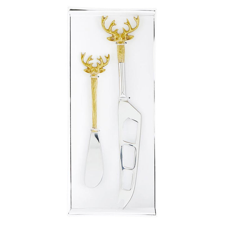 Stag Charcuterie Essentials Cheese Knives - Set of 2