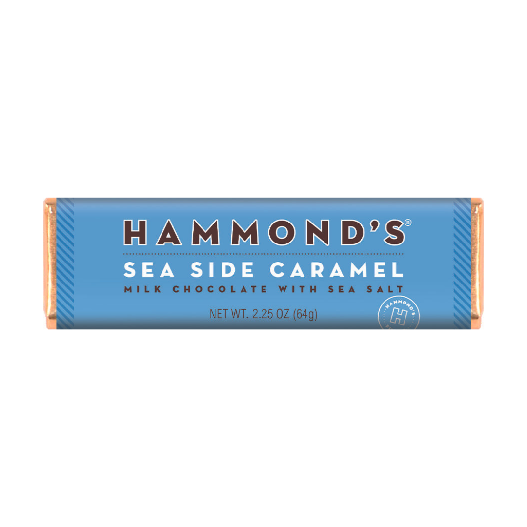 Hammond’s Salted Caramel Milk Chocolate Bar, 2.25oz