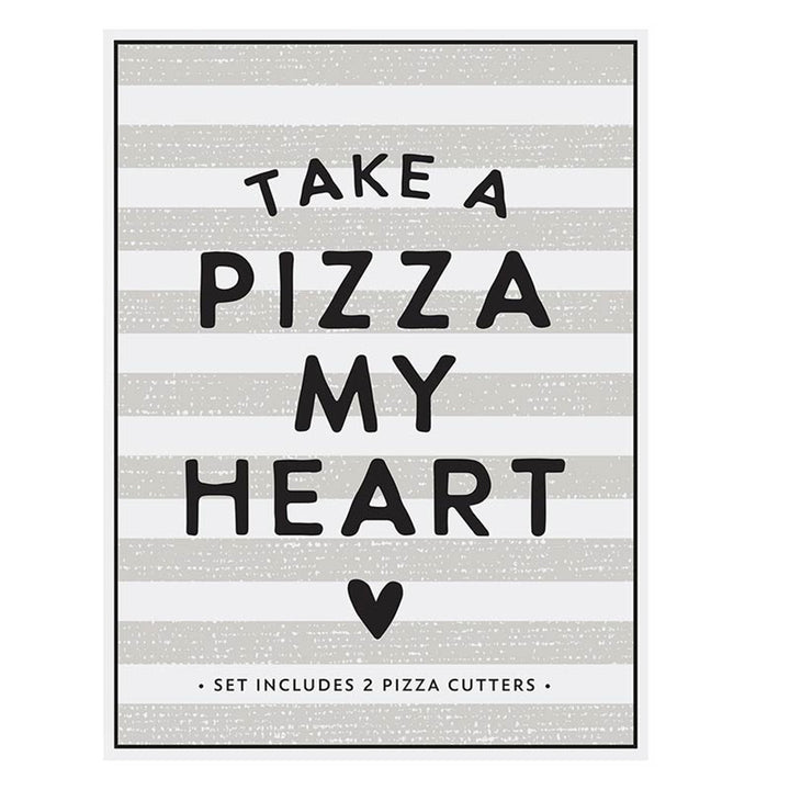 "Take a Pizza My Heart" Pizza Cutter Book Box Set