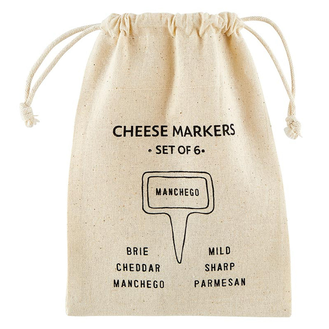 Ceramic Cheese Marker Set of 6