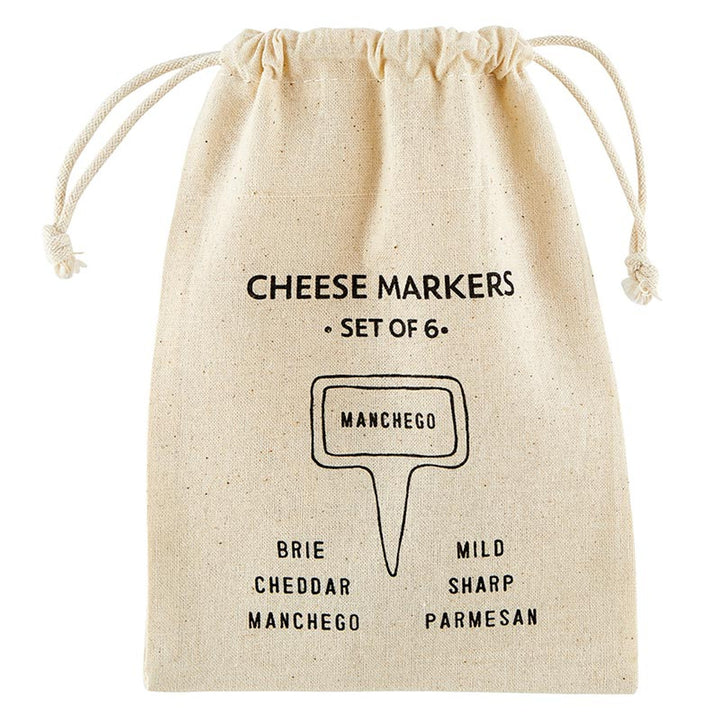 Ceramic Cheese Marker Set of 6