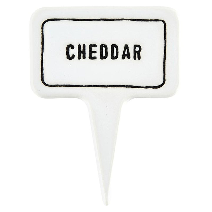 Ceramic Cheese Marker Set of 6