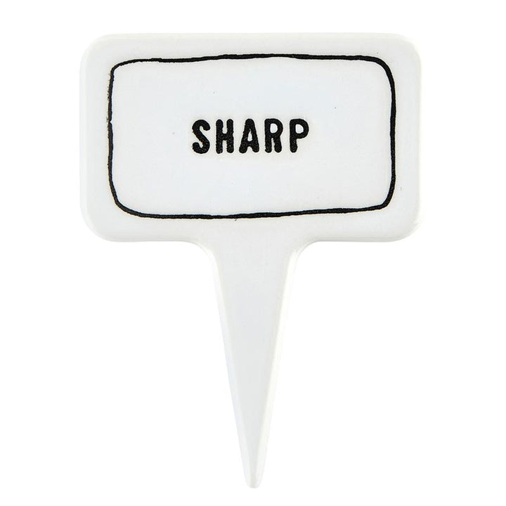 Ceramic Cheese Marker Set of 6
