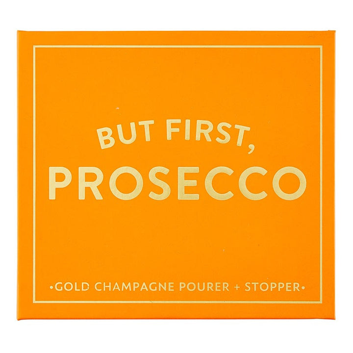 "But First Prosecco" Stopper Book Box Set