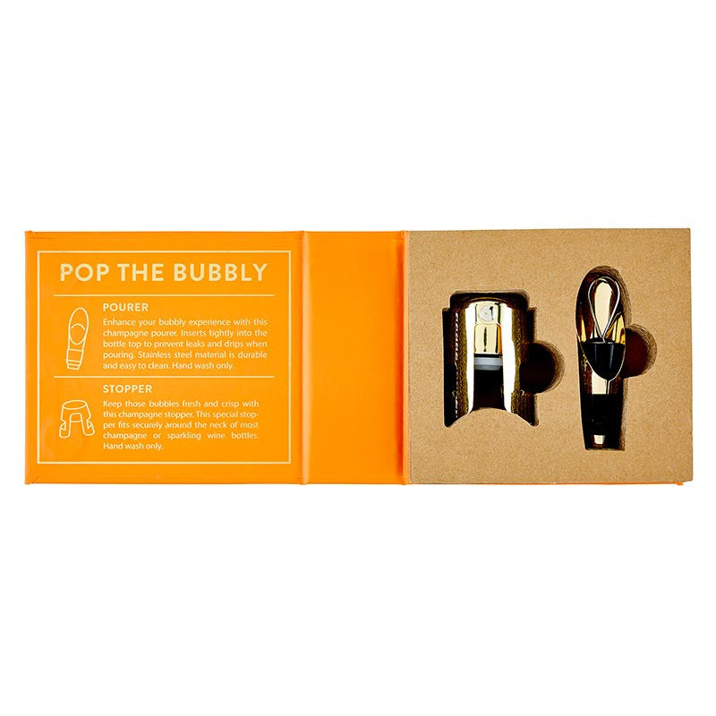 "But First Prosecco" Stopper Book Box Set