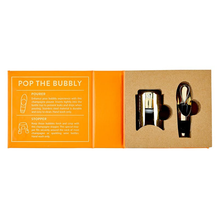 "But First Prosecco" Stopper Book Box Set