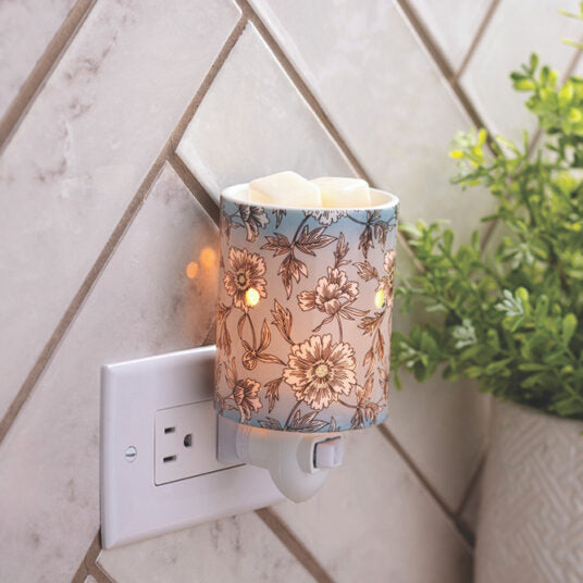 Floral Pluggable Fragrance Warmer