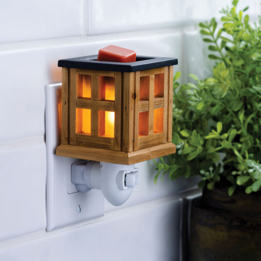 Wooden Lantern Pluggable Fragrance Warmer