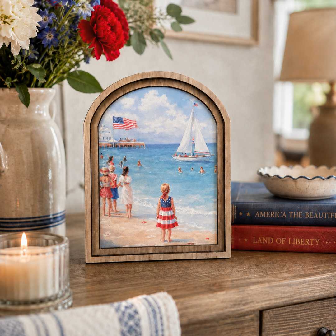 Patriotic Canvas Framed Prints