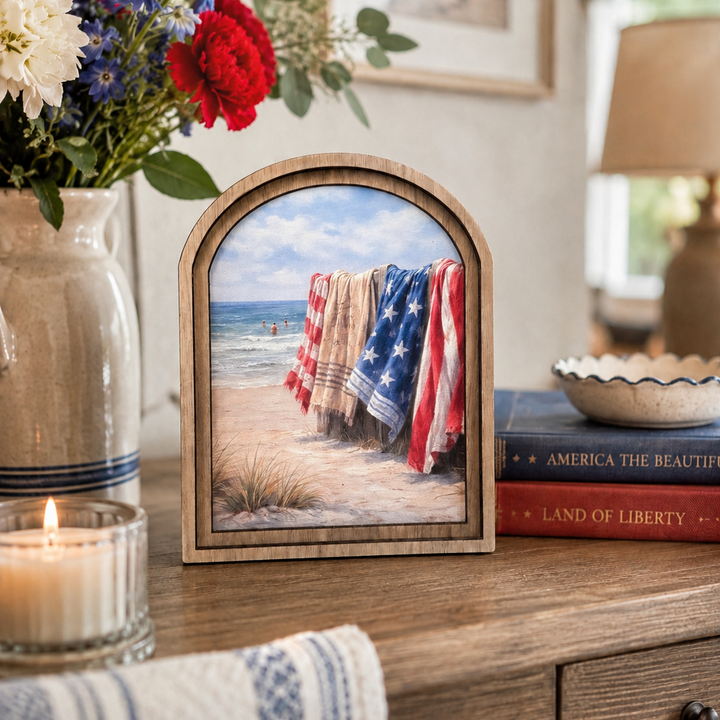 Patriotic Canvas Framed Prints