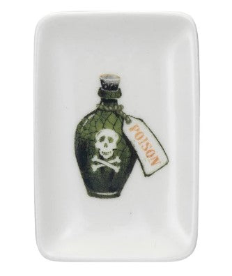 Halloween Stoneware Dish 3"x2"