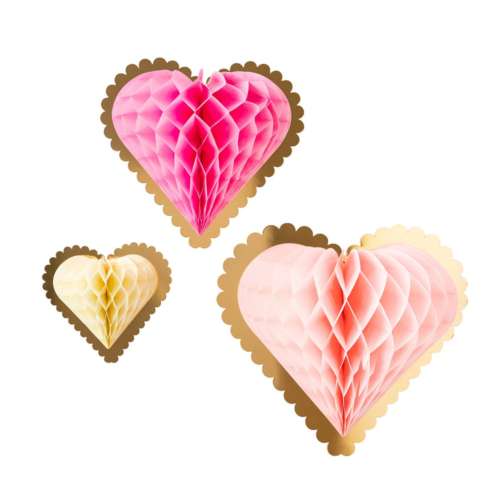 Hanging Hearts Secret Admirer Honeycomb