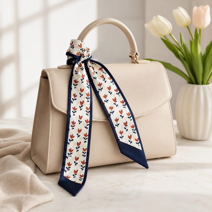 Colorful Twilly Scarf – Lightweight Hair, Neck &amp; Bag Scarf