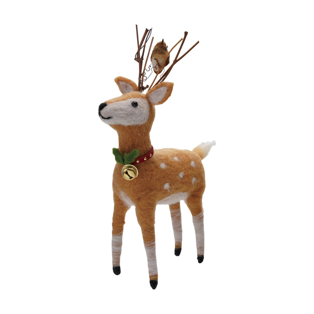 Handmade Fabric &amp; Wool Felt Friends