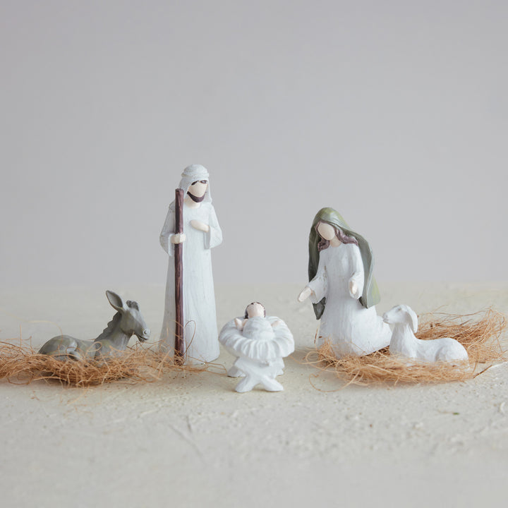 Artisan Resin Nativity Set