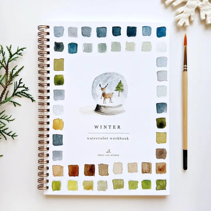 Watercolor Painting Workbooks, Step-by-Step Art Books