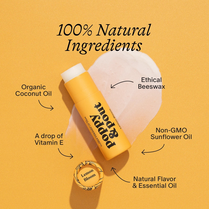 Poppy &amp; Pout Lip Balm Collection | Natural Hydrating Lip Balm