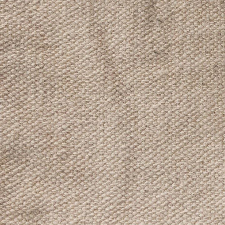 Table Runner w/ Fringe, Grey + Cream, 72" x 14"