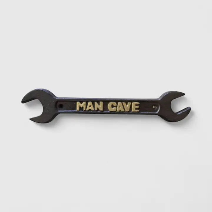 Cast Iron "Man Cave" Wrench Plaque