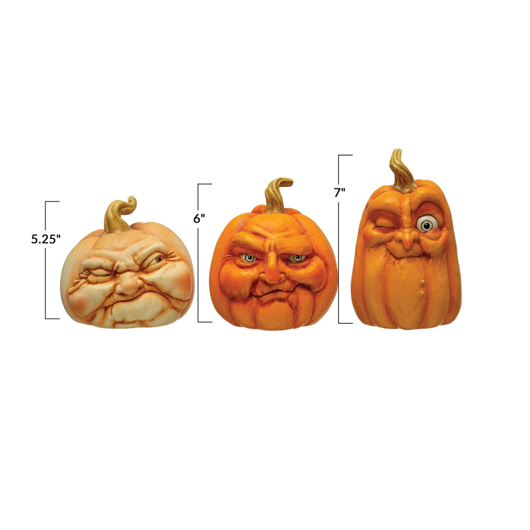Pumpkins with Funny Face