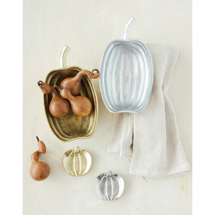 Cast Aluminum Pumpkin Trinket Dish