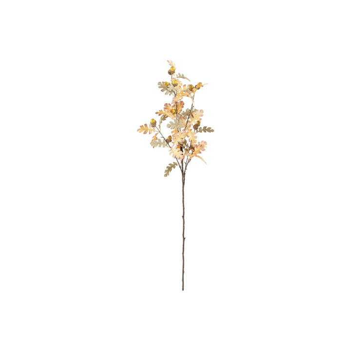 Faux Oak Leaf &amp; Acorn Stem