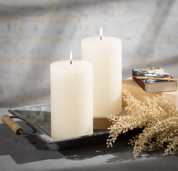 Timber Pillar Candles