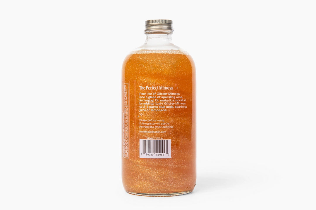 Glitter Mimosa Mixer, 16 oz