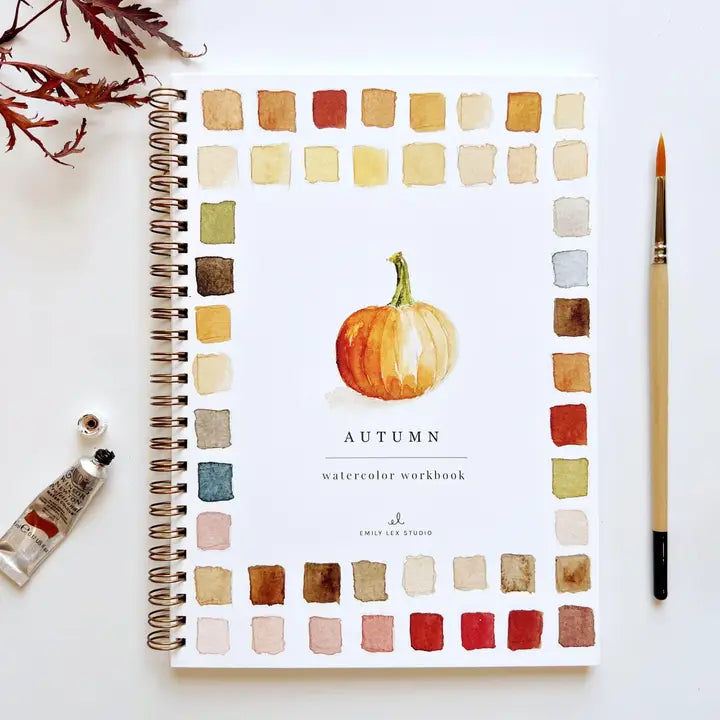 Watercolor Painting Workbooks, Step-by-Step Art Books