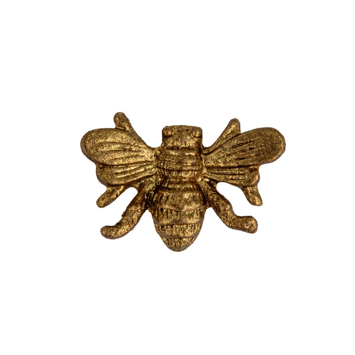 Gold Bee Magnets, Set of 6