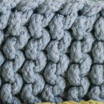 Cotton Crocheted Pot Holder, 8"