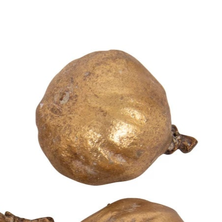 Antique Gold Resin Figs