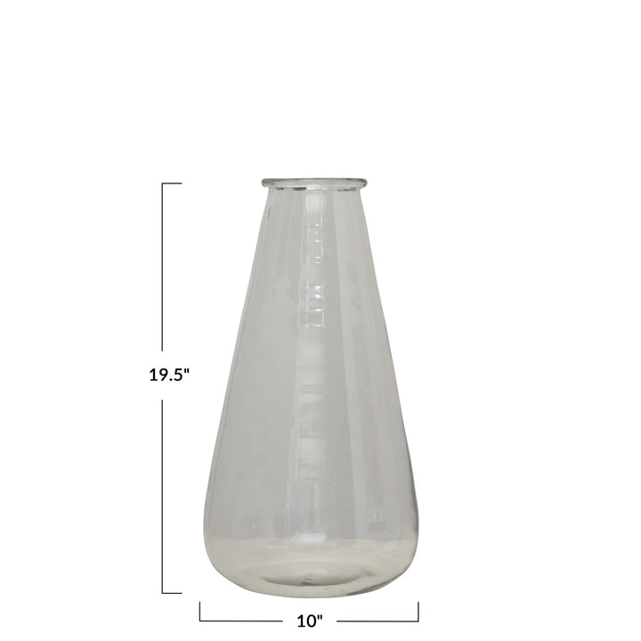Hand Blown Vintage Glass Vase