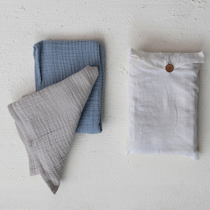 Cotton Double Cloth Tea Towel, 28" x 18"