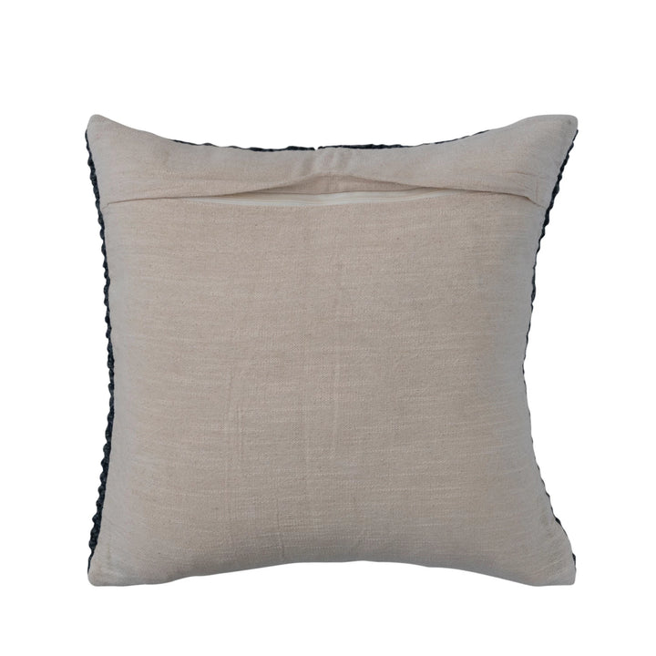 18" Cable Knit Cotton Throw Pillow