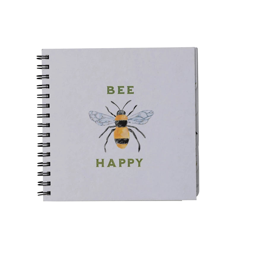 "Bee Happy" Garden Journal