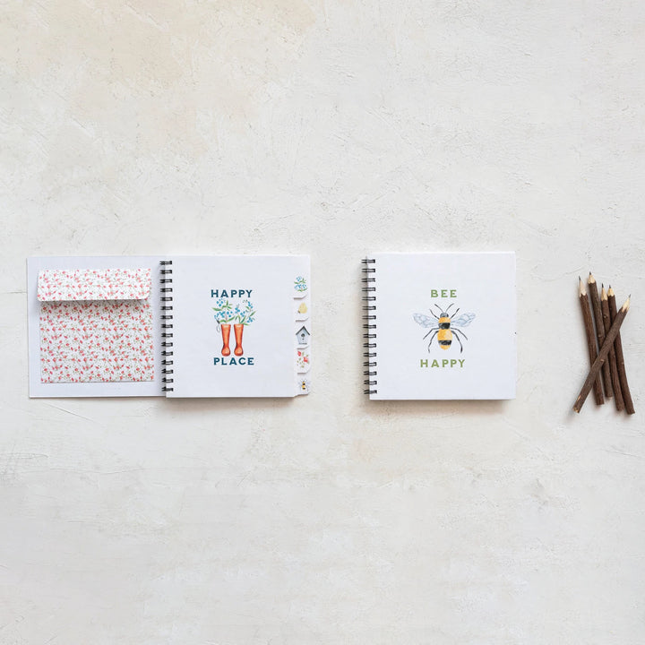 "Bee Happy" Garden Journal